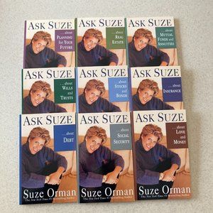 Suze Orman Financial Library Set of 9 Books